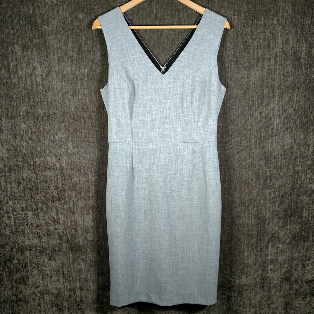 Banana Republic Gray Shift Dress, Size 8